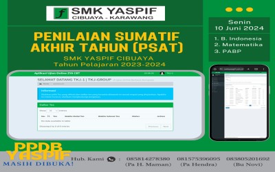 Penilaian Sumatif Akhir Tahun PSAT Online Berbasis Android SMK YASPIF CIBUAYA