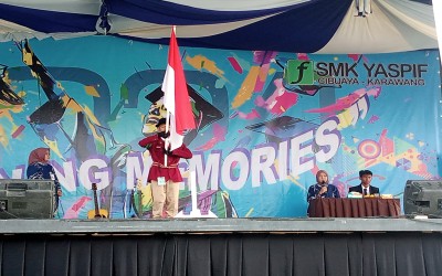 Prosesi Wisuda Angkatan Ke 10 SMK YASPIF CIBUAYA